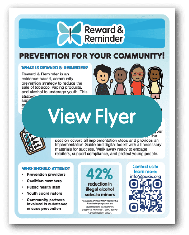 R&R Flyer Button